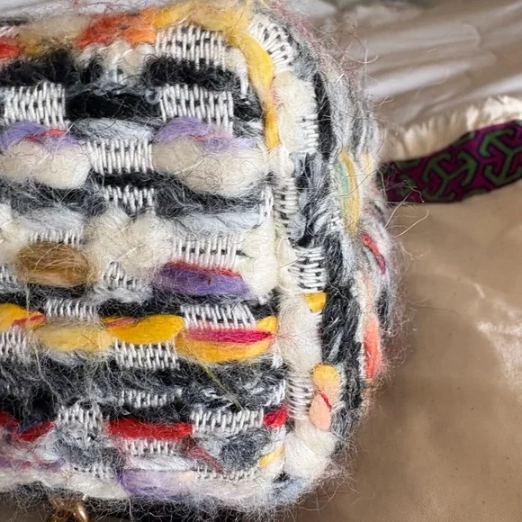 NWOT Tory Burch Kira
Tweed Convertible purse - Picture 6 of 11